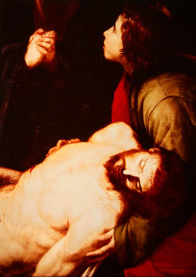 Descent from the Cross (detail) by Jusepe de Ribera